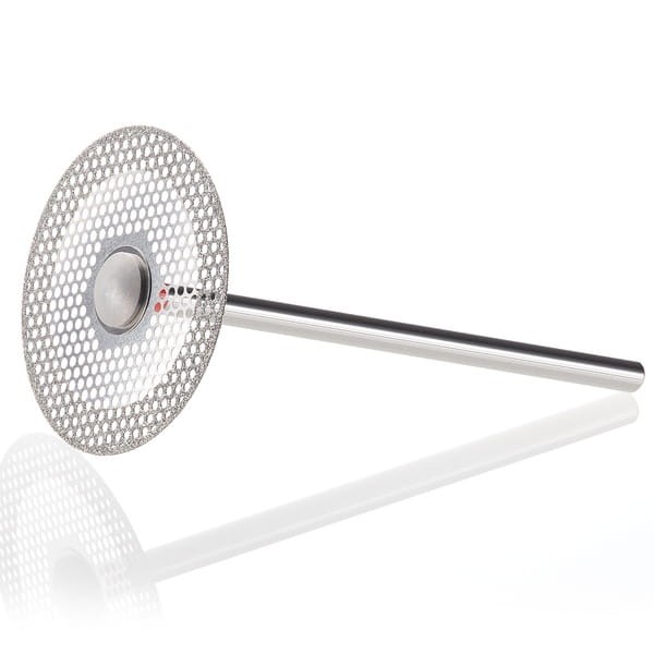 Separator diamentowy 400, siateczka - plaster miodu, nasyp obustronny na krawędzi (przód).jpg