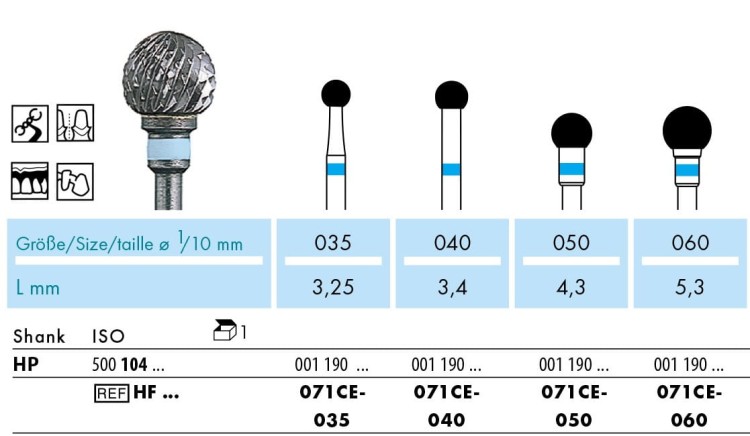 Frez protetyczny HF071CE kulka do akrylu i metalu (tabela 2).webp