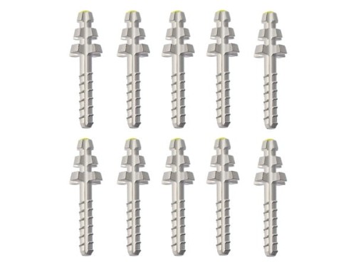 tytanowe wklady koronowo-korzeniowe W6214 10 szt 03 zolte glowka stozkowa.jpg