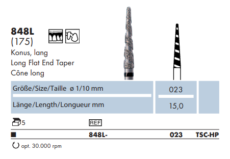 Frez diamentowy 848L TURBO długi stożek na prostnicę (tabela).png