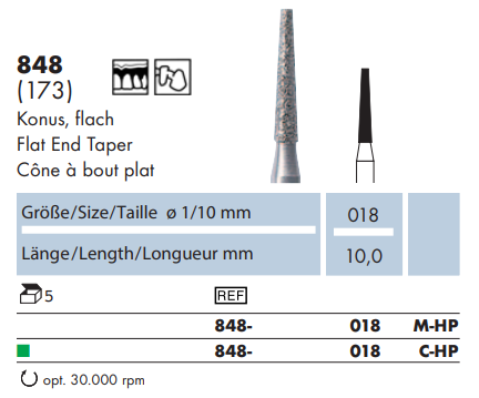 Frez diamentowy 848 ścięty stożek na prostnicę (tabela).png