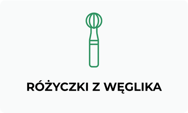 Różyczki z węglika spiekanego do opracowywania zębiny i usuwania próchnicy