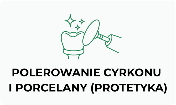 Gumki i polerki do cyrkonu i porcelany dla techniki dentystycznej