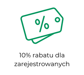 Stały rabat 10% dla zarejestrowanych klientów Dental Drill