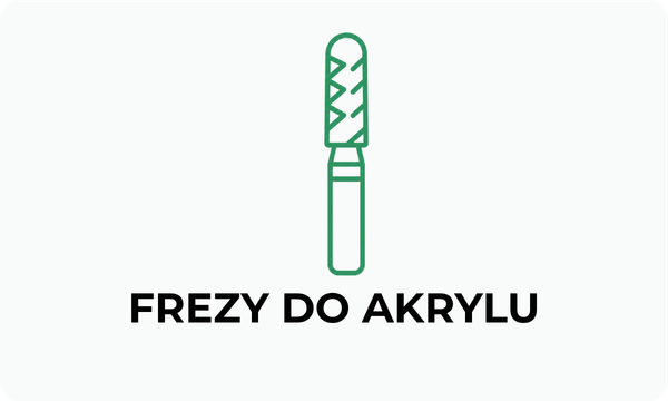 Frezy protetyczne do akrylu dla techników dentystycznych